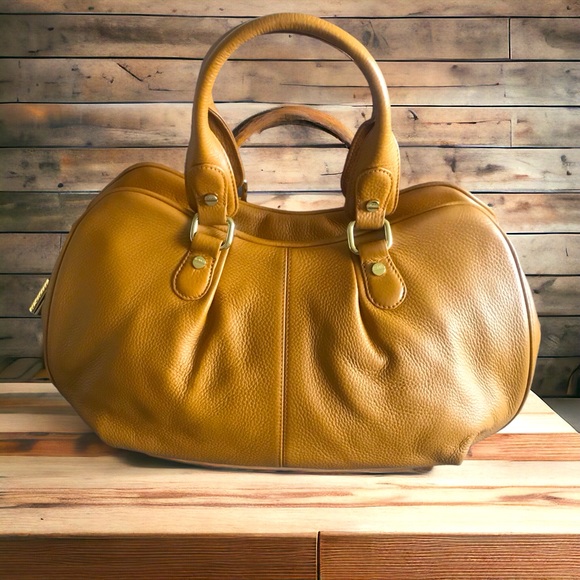 BODHI Bag “Doctor Satchel” Mustard Gold Hardware Zip Size 8”H x 14”L x 5.5”W - Picture 1 of 12
